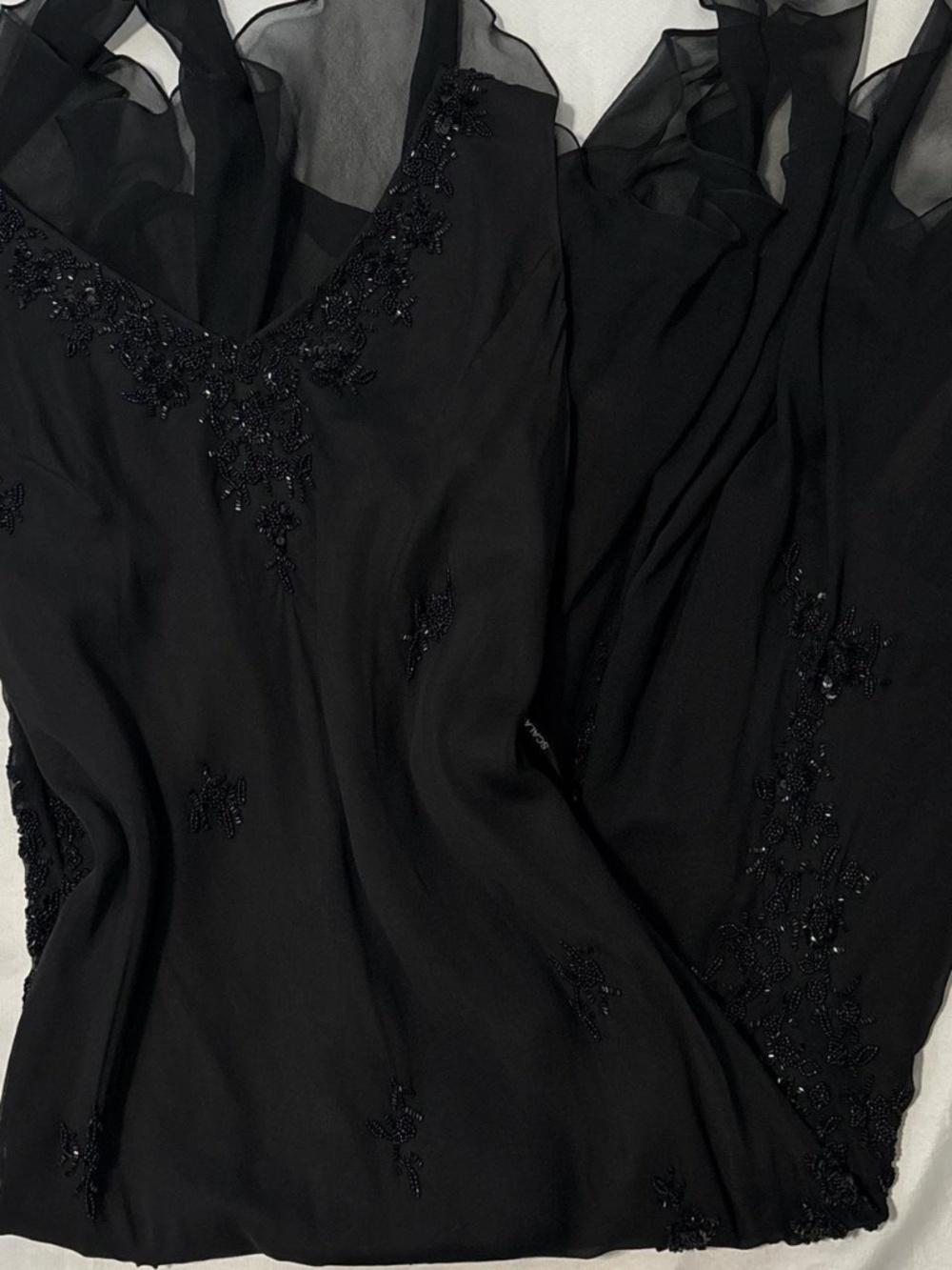 Vintage Scala Beaded Gown